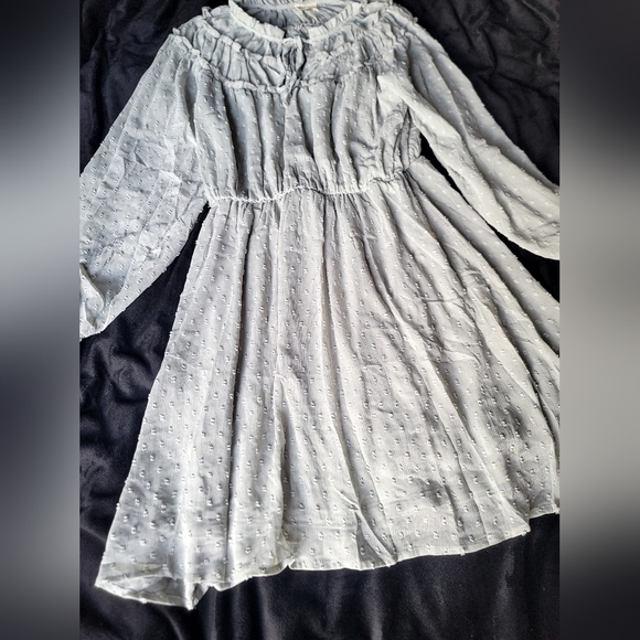 Mint Green 🍑Peach Love California Off The Shoulder Dress - Picture 2 of 15